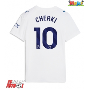 Manchester City Rayan Cherki #10 Tercera Equipación Mujer 2026-27 Manga Corta